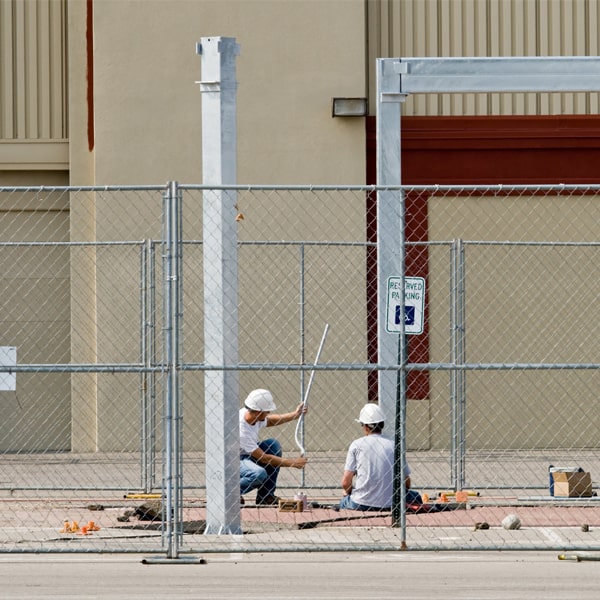 how much time can i rent the temporary fence for my building site or event in Madison